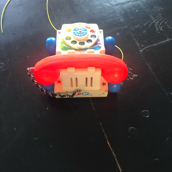 Vintage Fisher Price Chatter Telephone with Box. - Picture 4 of 5